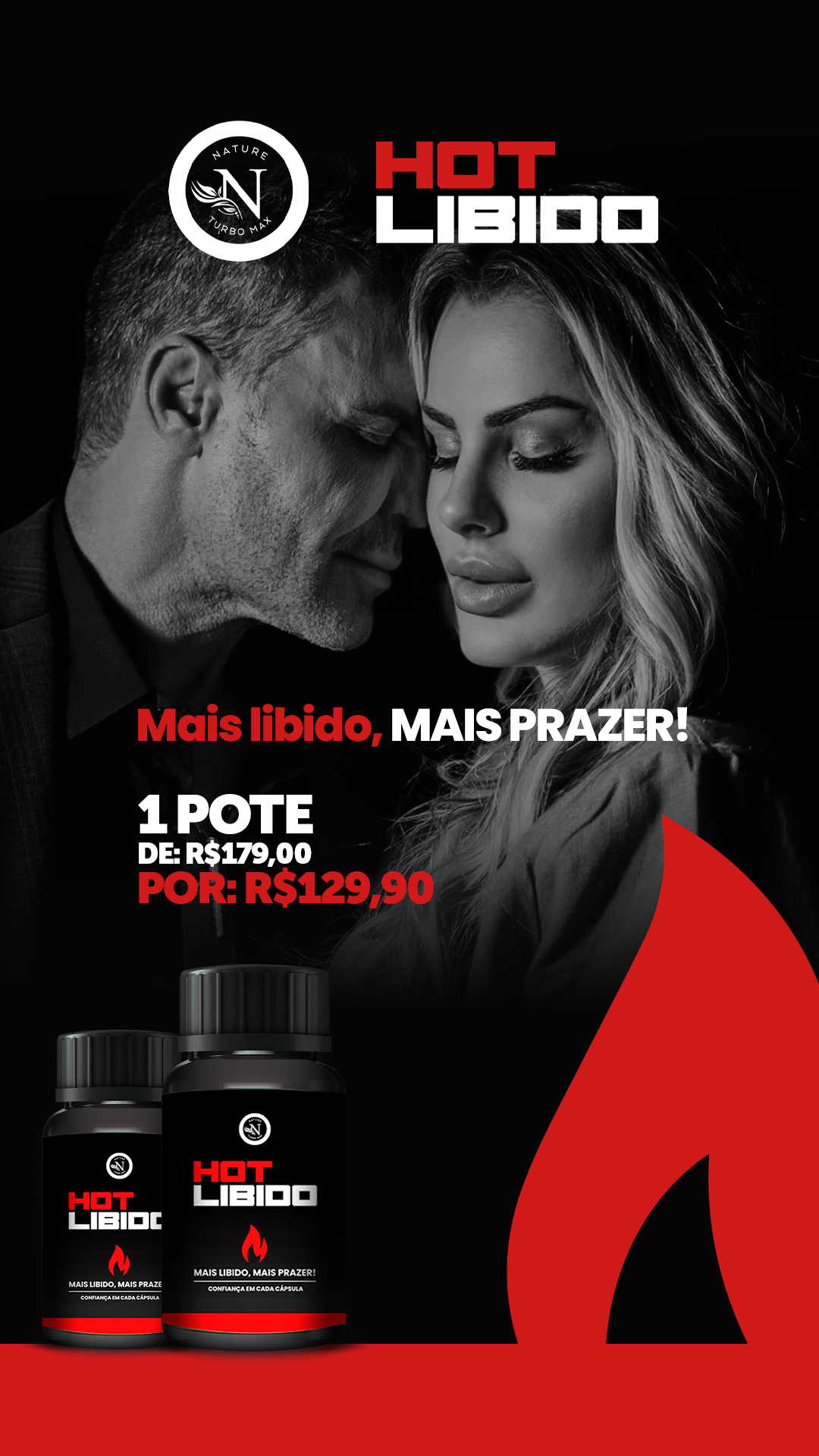HOT Libido 🔥 Mais libido, mais prazer para mulheres!