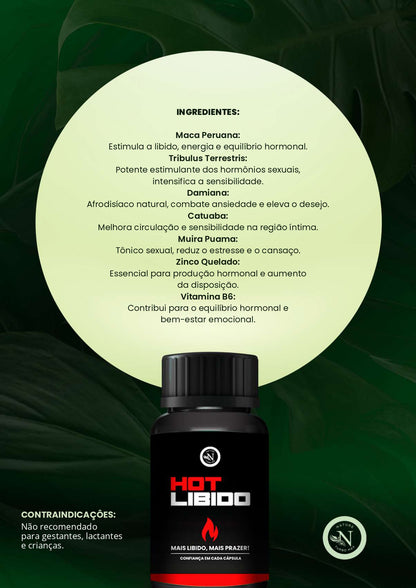 HOT Libido - Combo em dose dupla para mulheres!