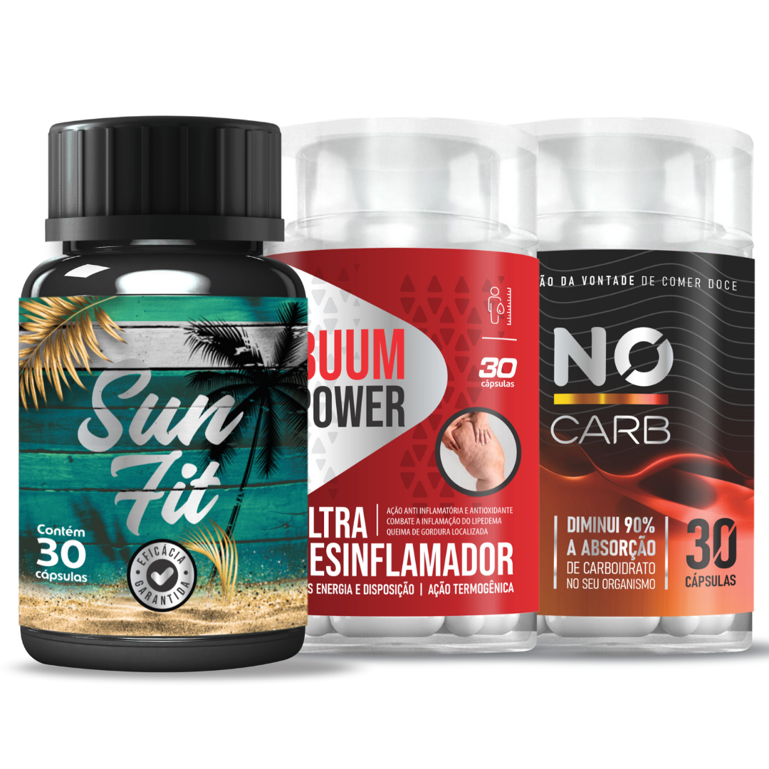 Combo Sun Fit + Buum Power + No carb
